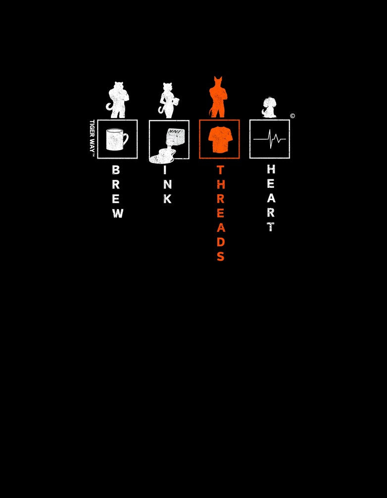 Brew Ink Threads Heart - T-Shirt